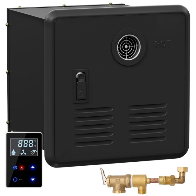 Portable 12V Gas Water Heater  - Portable Camping Shower ulasan dan harga