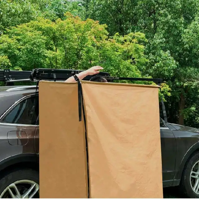 Outdoor car side bath tent sho - Outdoor Camping Toilet Tent ulasan dan harga