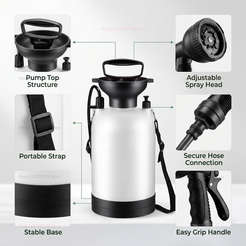 Portable Camping Shower 5L Man - Portable Camping Shower ulasan dan harga