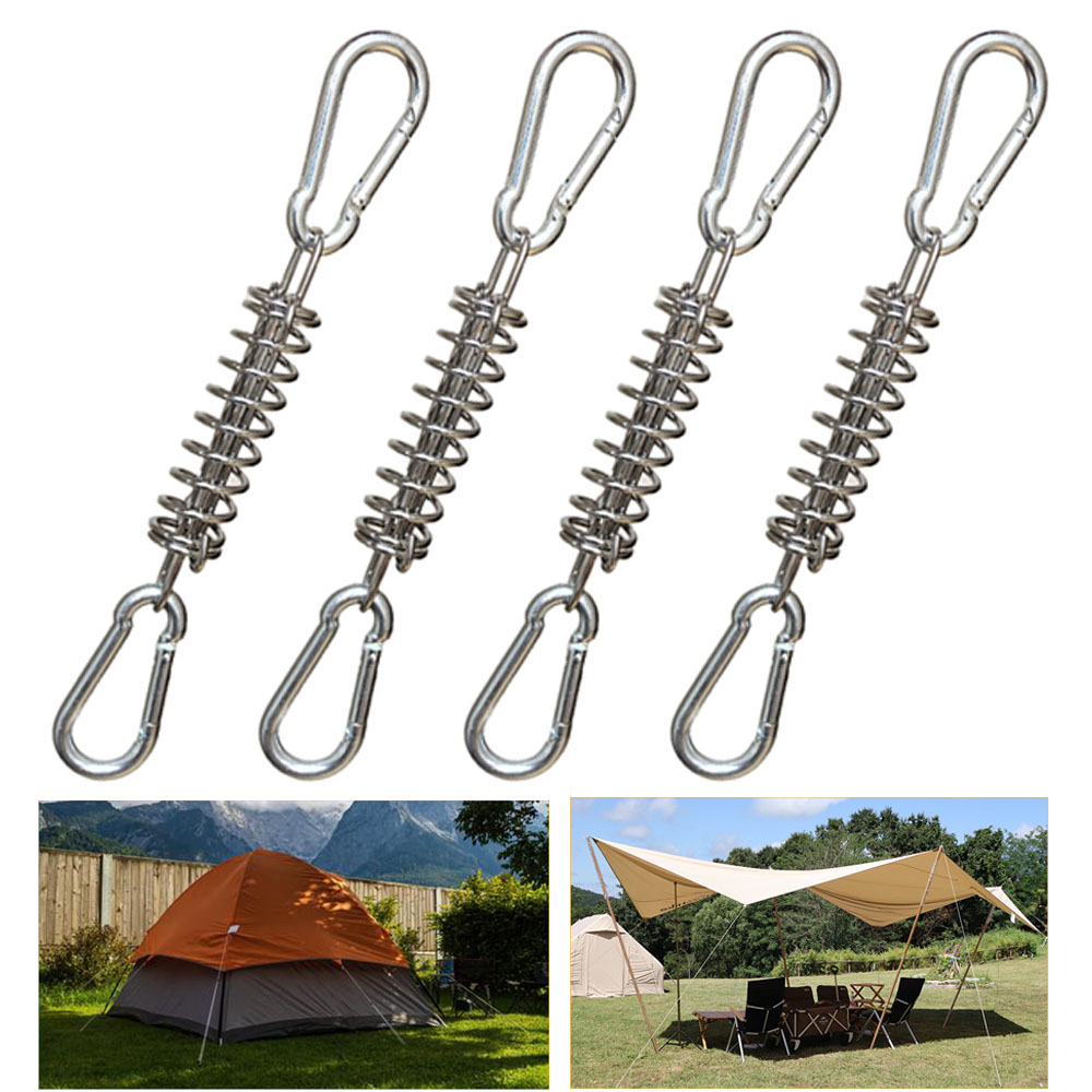 4Pcs Tent Wind Rope Spring Buc - Outdoor Camping Decke ulasan dan harga