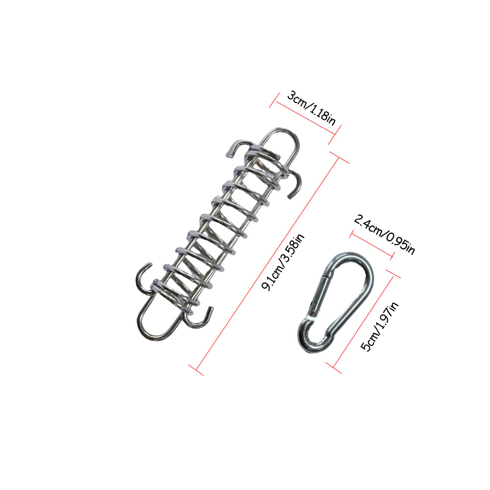 4Pcs Tent Wind Rope Spring Buc - Outdoor Camping Decke ulasan dan harga