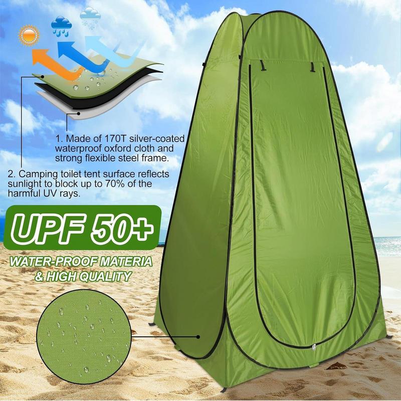 Portable Outdoor Camping Tent  - Outdoor Camping Toilet Tent ulasan dan harga