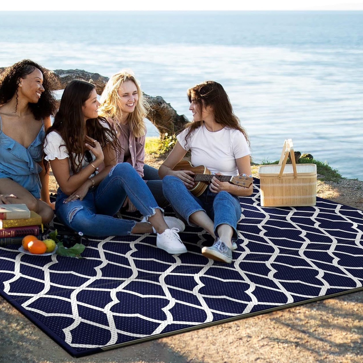 120X180cm Caravan Outdoor Rug  - Outdoor Camping Decke ulasan dan harga