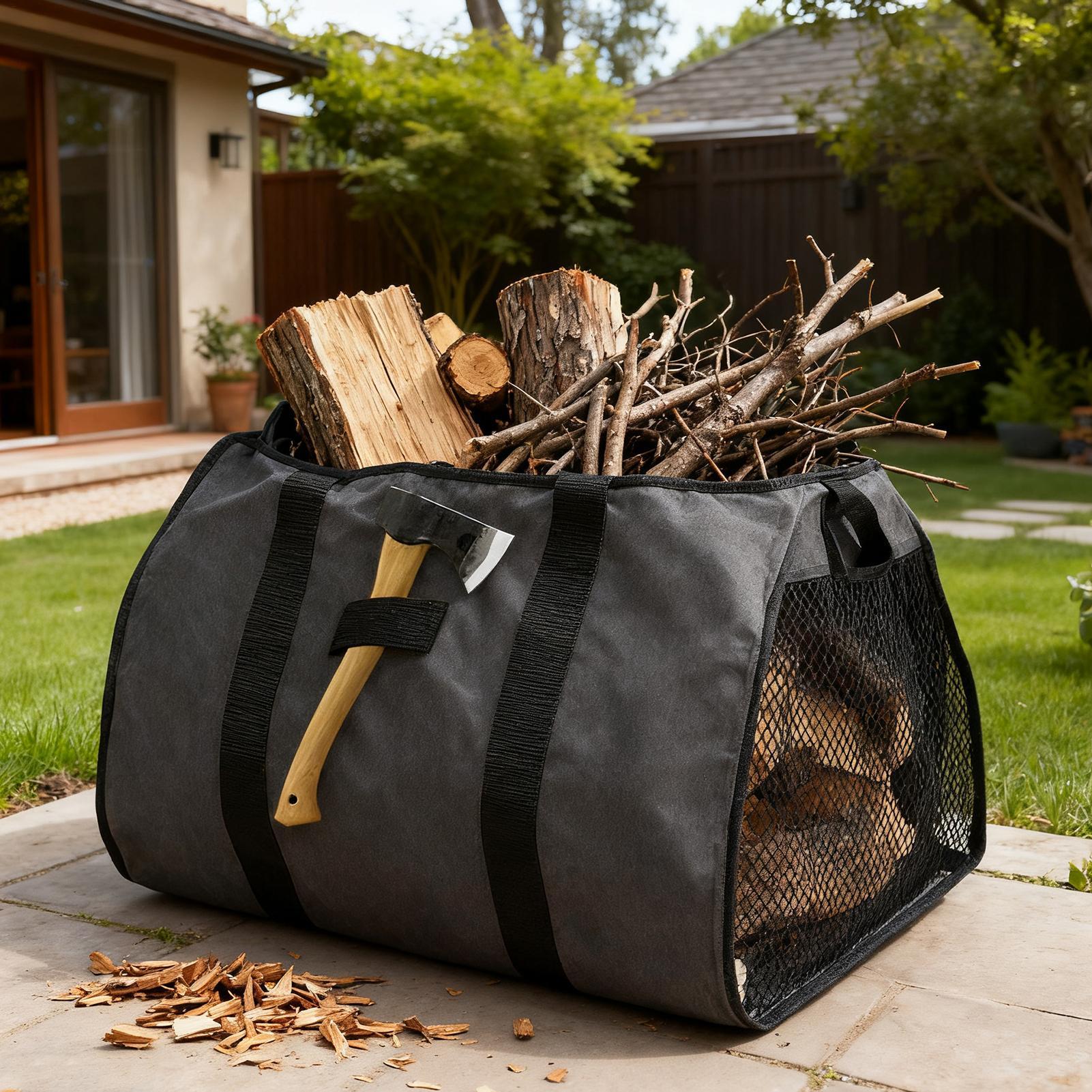 Firewood Carrier Large Portabl - Outdoor Camping Bag ulasan dan harga
