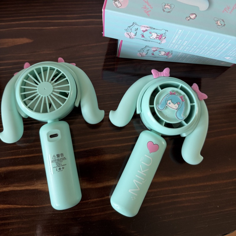 Hatsune Miku Mini Handheld Fan - Outdoor Y Camping ulasan dan harga