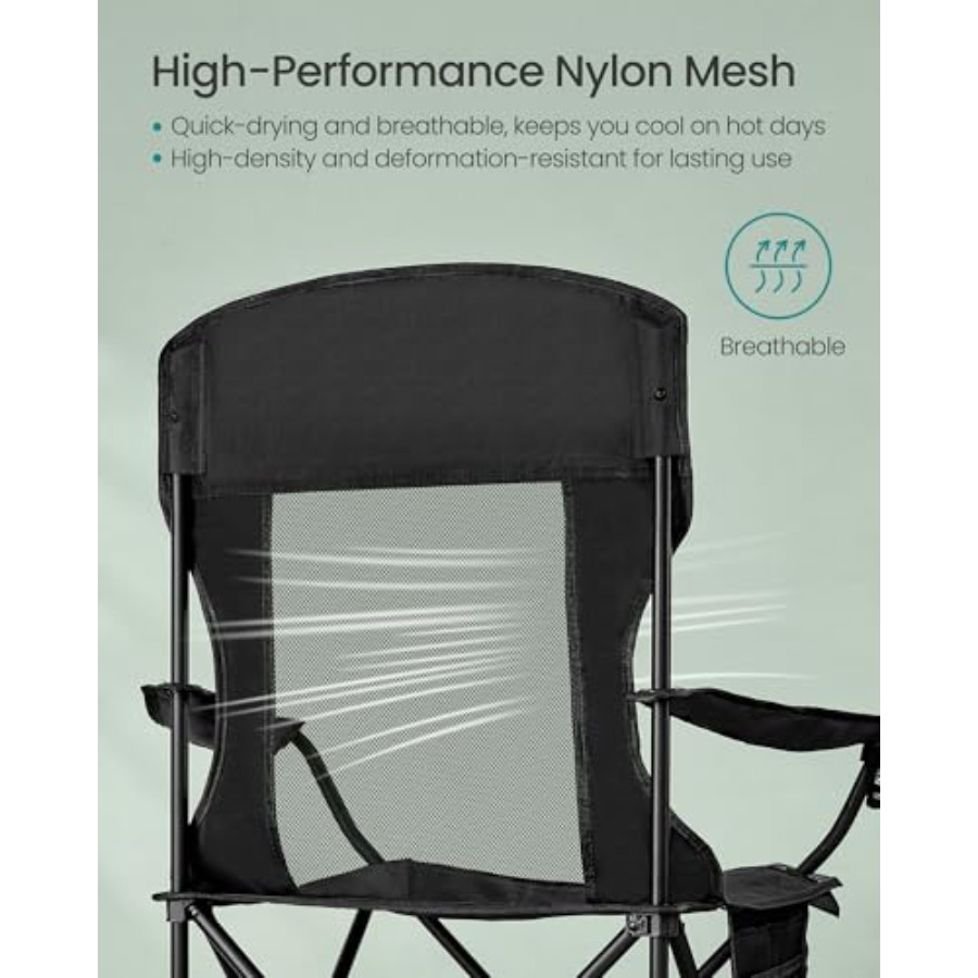 zz-2 Pack Breathable Camping C - Outdoor Camping High Chair ulasan dan harga