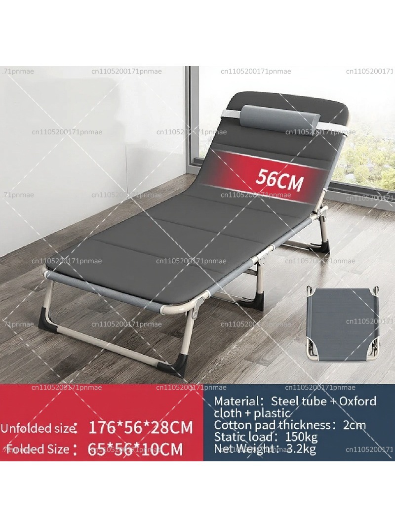 Metal Folding Single Bed Moder - Bed Outdoor Camping ulasan dan harga