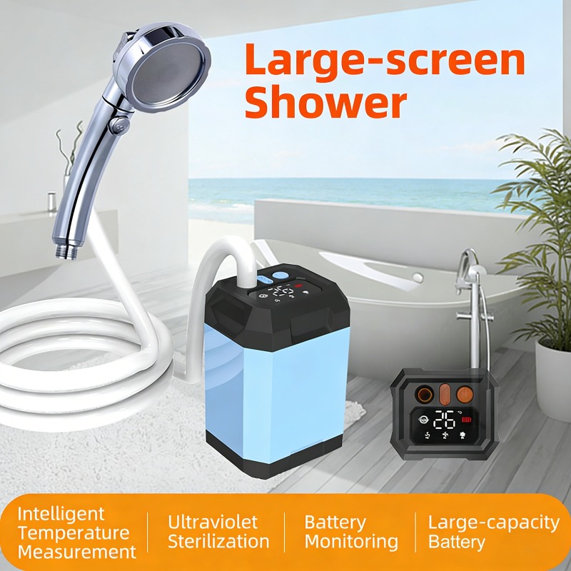 5400mAh/9000mAh Outdoor Portab - Portable Camping Shower ulasan dan harga