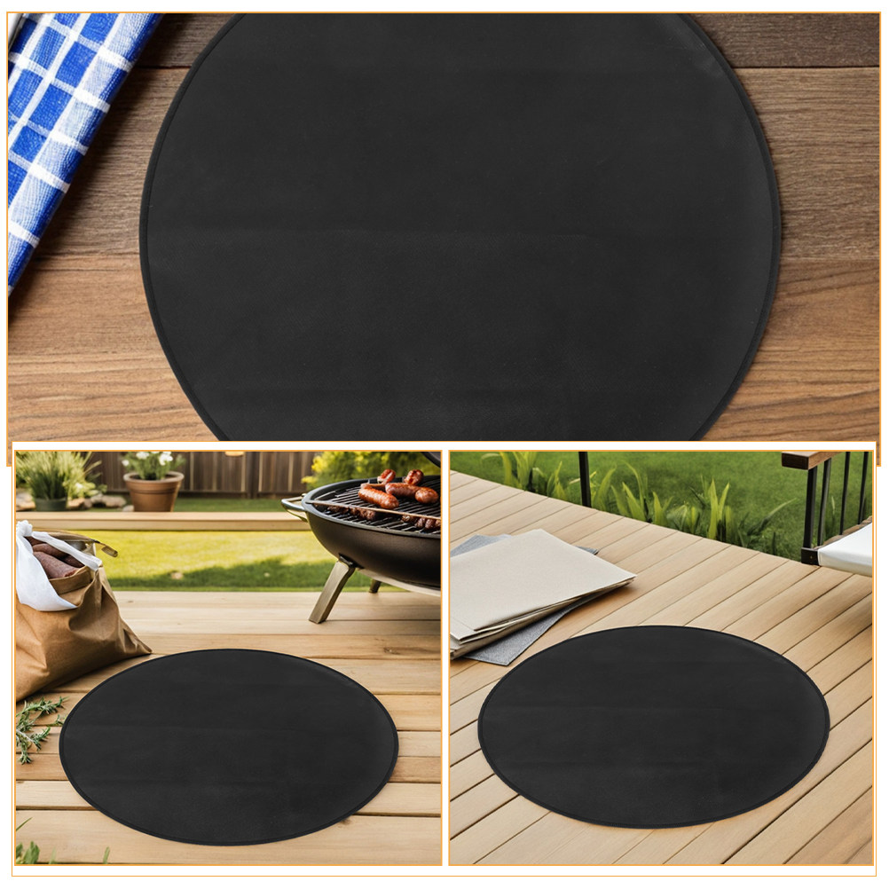 24 Inch Round Heat Resistant F - Outdoor Camping Decke ulasan dan harga