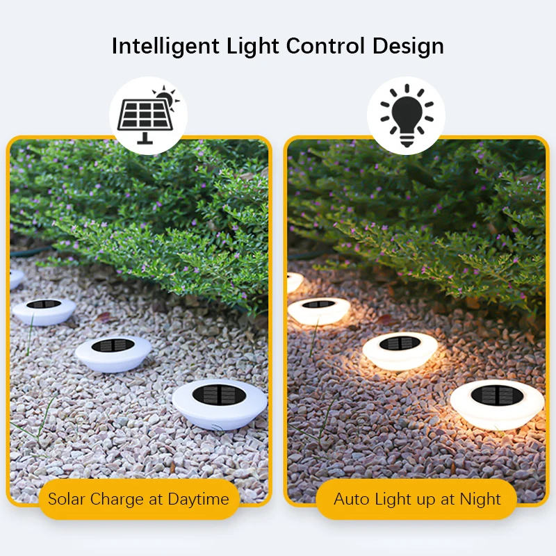 Solar Ground Lights 1/4Pack LE - Outdoor Camping Decke ulasan dan harga