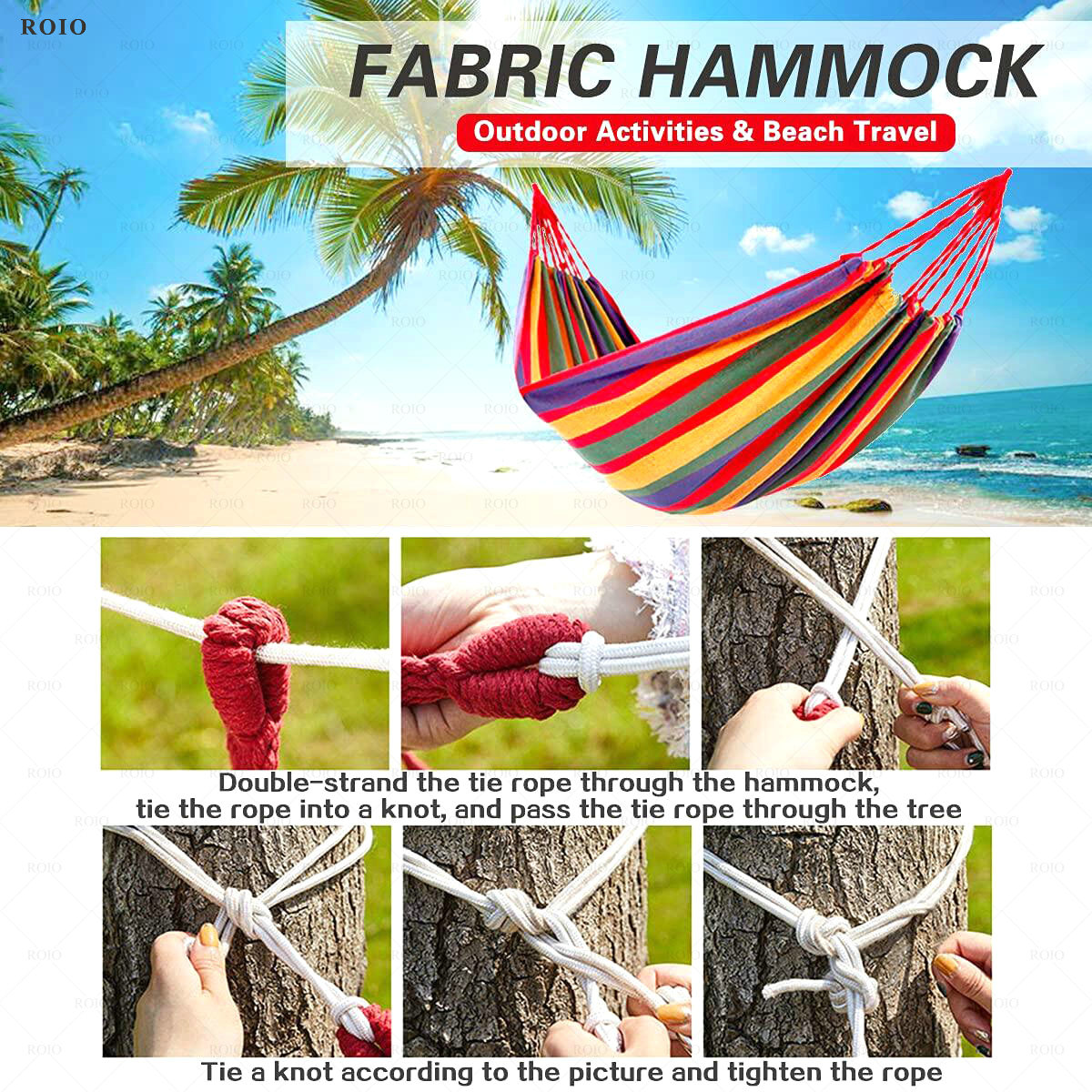 Camping Hammock Thickened Dura - Bed Outdoor Camping ulasan dan harga