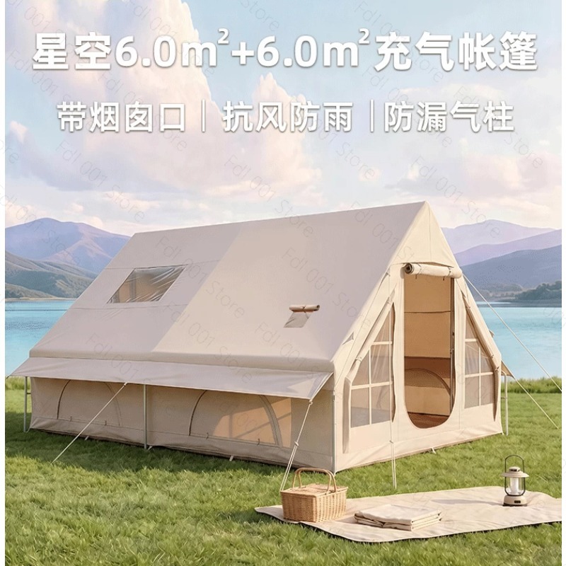 12 m2 inflatable tent light lu - Outdoor Camping Inflatable Tent ulasan dan harga