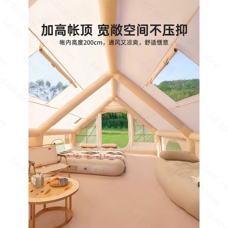 12 m2 inflatable tent light lu - Outdoor Camping Inflatable Tent ulasan dan harga