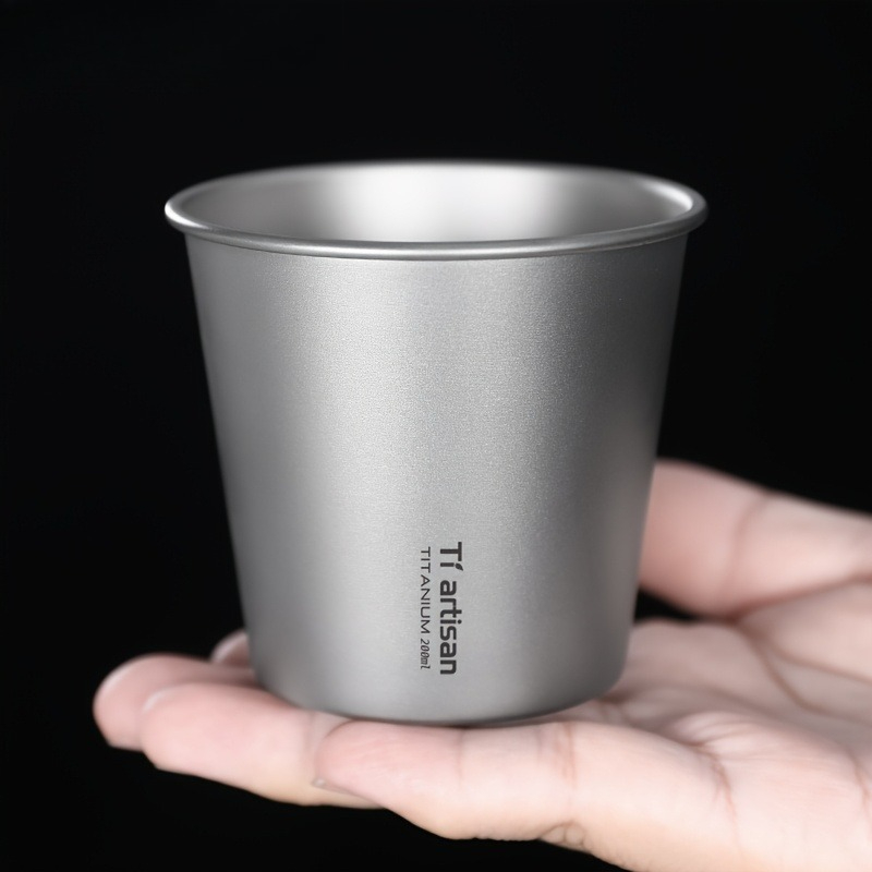 200ml Titanium Single-layer Ou - Camping Quiet ulasan dan harga