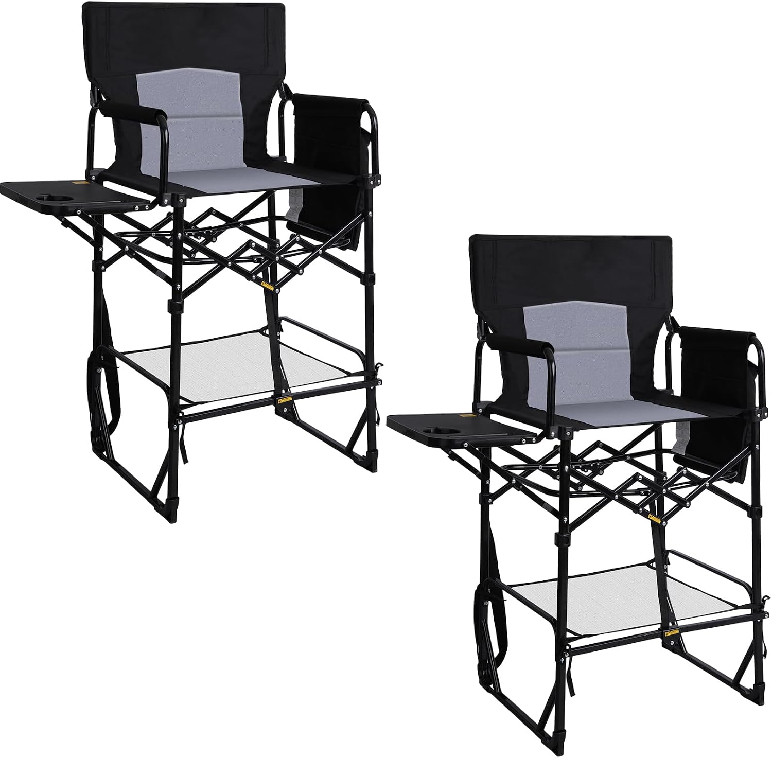 2 Pack Extra Tall Folding Camp - Outdoor Camping High Chair ulasan dan harga
