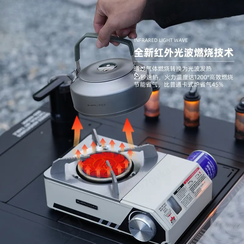 Infrared Windproof Cassette St - Outdoor Camping Gas Stove ulasan dan harga