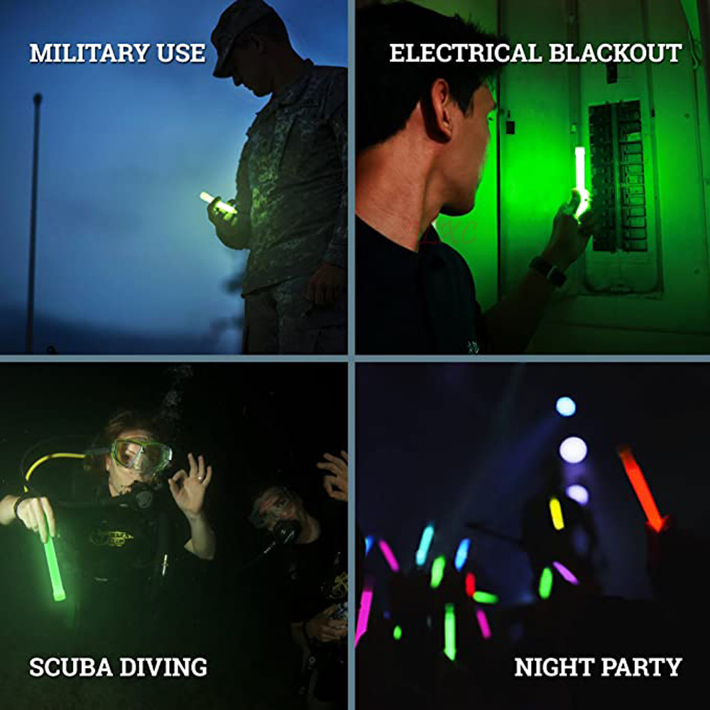 Glow Sticks 6 Inch Fluorescenc - Glow Sticks Survival ulasan dan harga