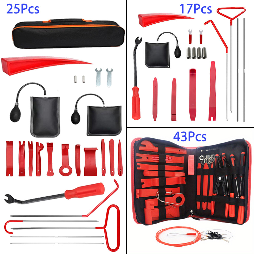 43/25/17Pcs Car Air Wedge Pump - Bivvy Bag Emergency ulasan dan harga