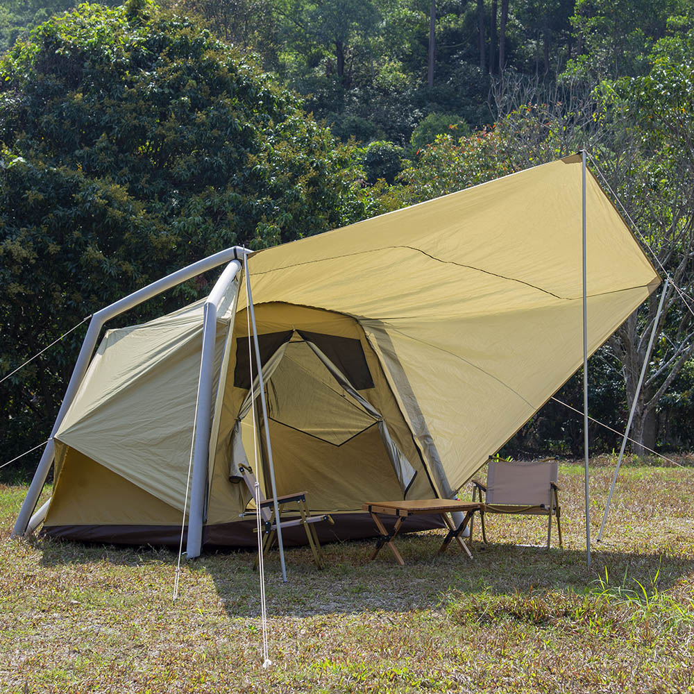 Outdoor Ultra Light Black Camp - Outdoor Camping Inflatable Tent ulasan dan harga