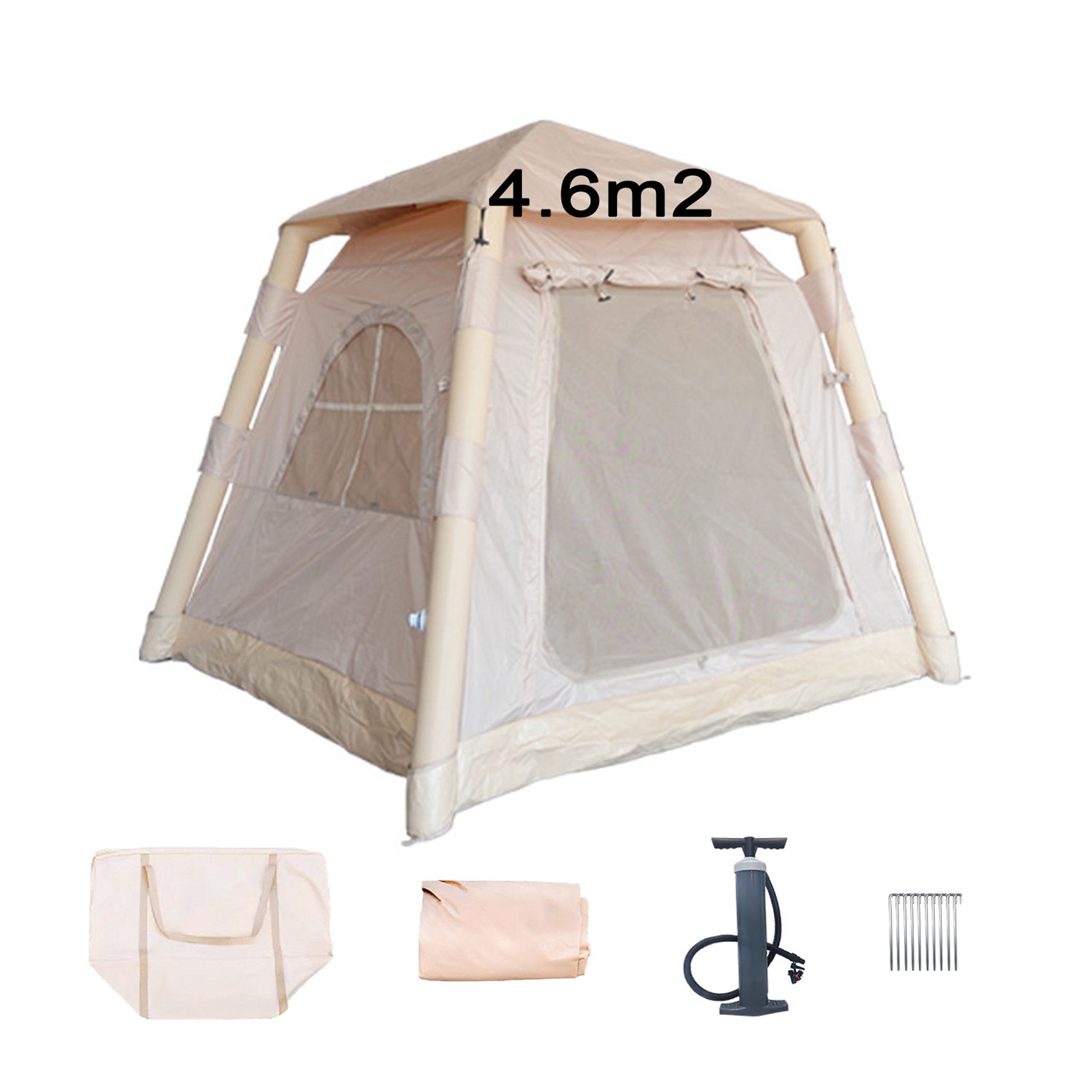 Lightweight Inflatable Tent 4. - Outdoor Camping Inflatable Tent ulasan dan harga