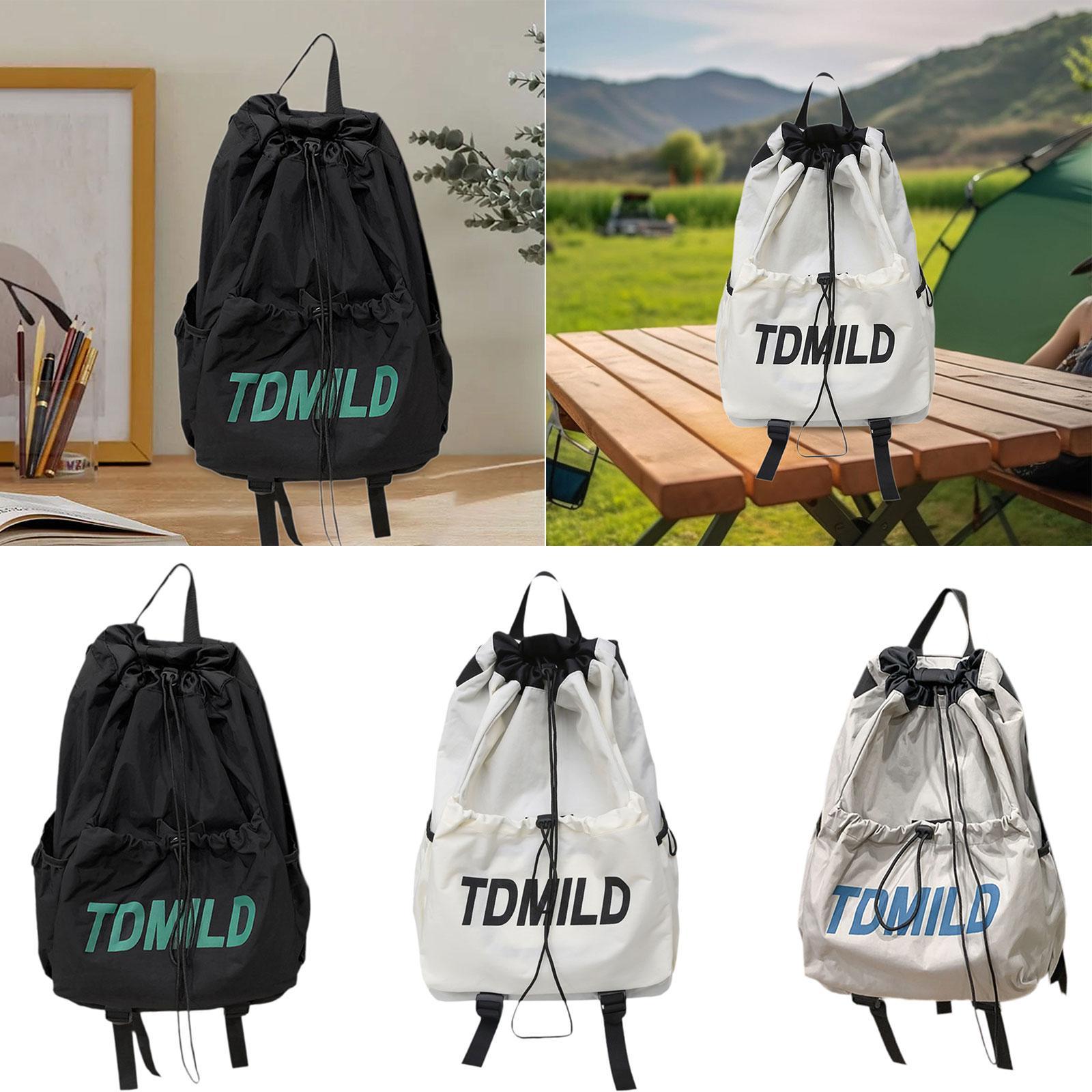 Drawstring Backpack Water Resi - Outdoor Camping Bag ulasan dan harga